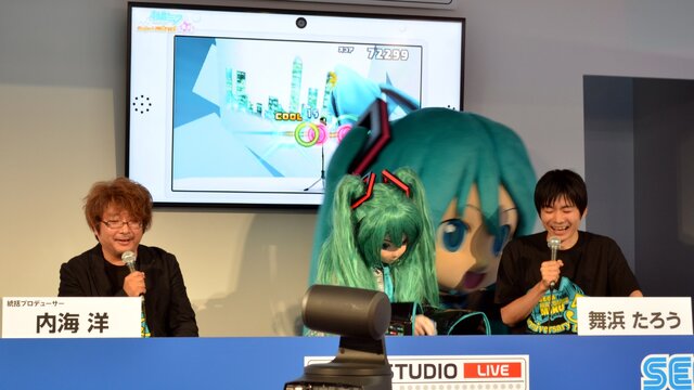 【TGS 2014】「SEGA feat. HATSUNE MIKU Project」ステージレポート、『Project mirai でらっくす』発売の経緯と新要素とは