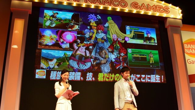 【TGS 2014】「ジャンプゲーム スペシャルステージ」レポート、『ドラゴンボール ゼノバース』は200人規模でのオンラインも可能！