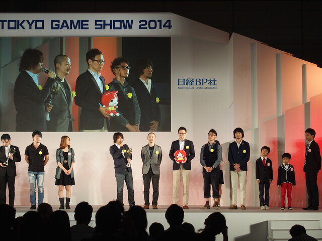 【TGS 2014】2014年を代表する作品はやっぱり・・・？　日本ゲーム大賞の発表授賞式