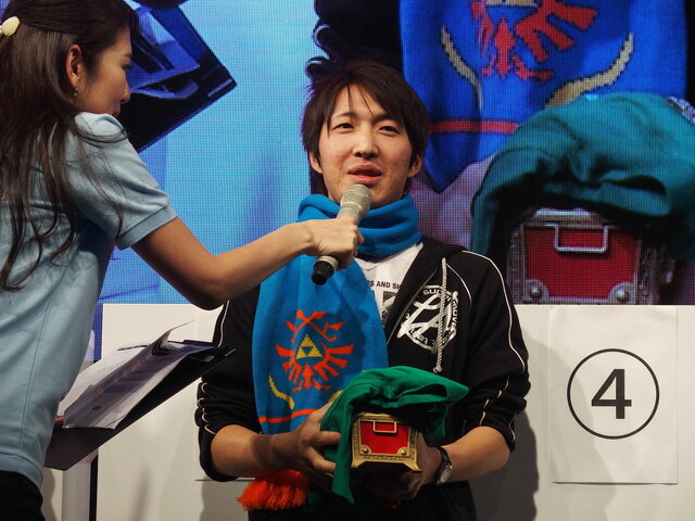 【TGS 2014】勇者リンクはやっぱり強かった！竹若元博さん、田村裕さんも駆けつけた『ゼルダ無双』ゲーム大会