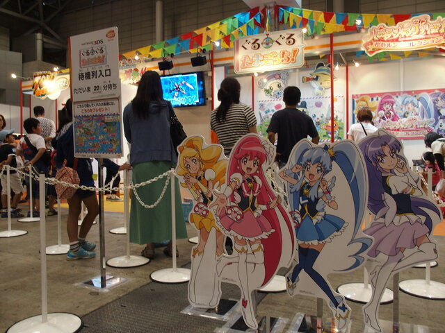 【TGS 2014】ゲームショウの憩いの場　親子連れの笑顔がうれしいファミリーコーナー