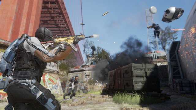 【TGS2014】『CoD: Advanced Warfare』プレゼン、革新要素「ブースト移動」はなにを生みだすのか？
