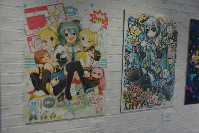 初音ミク in NY、マンハッタンで開催中の「Hatsune Miku Art Exhibition」フォトレポート