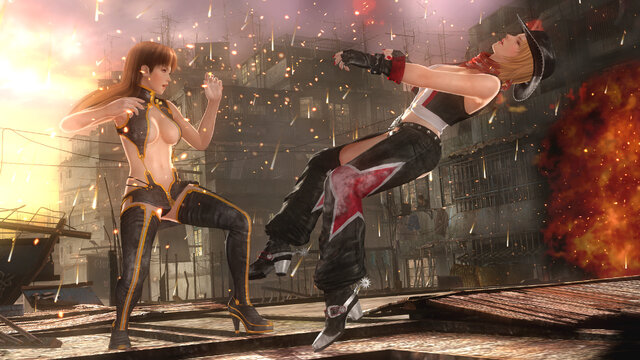 『DOA5 Last Round』ステージ「クリムゾン」「デンジャーゾーン」が復活、「やわらかエンジン」等の詳細も