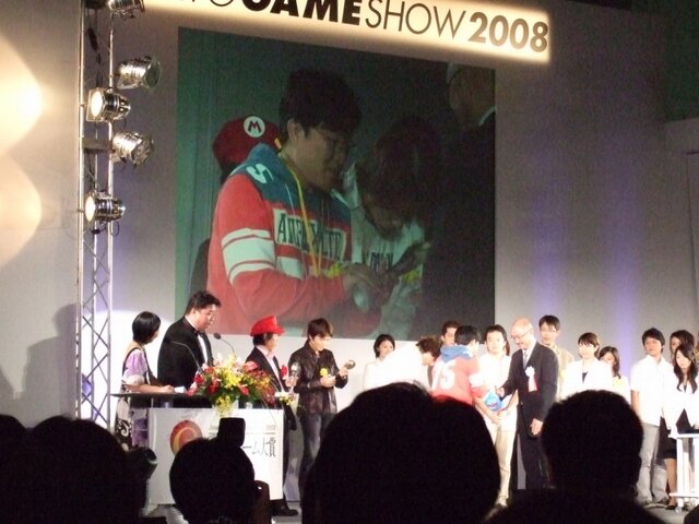 【TGS2008】日本ゲーム大賞2008授賞式　年間大賞は『Wii Fit』『モンスターハンターポータブル2nd G』 経済産業大臣賞に任天堂・宮本茂氏