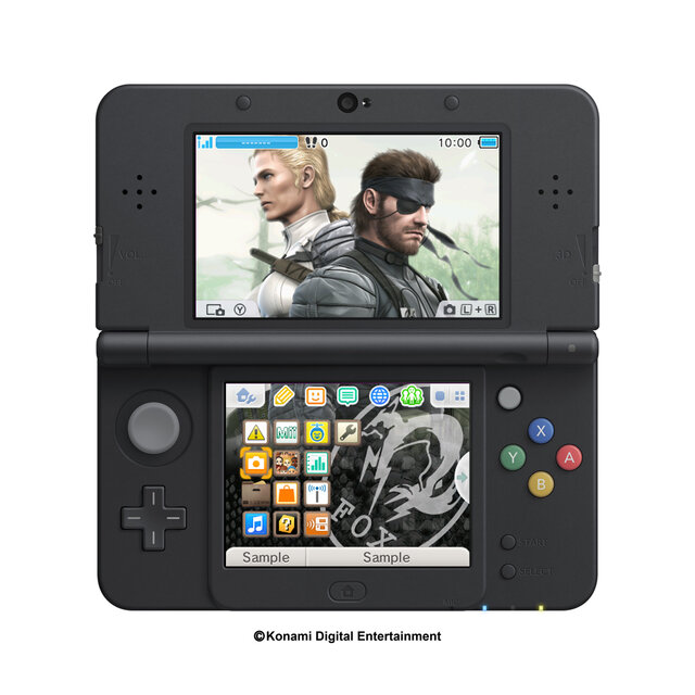 『MGS4』と『MGS3DS』のDL版が配信決定！3DSのテーマも同日から