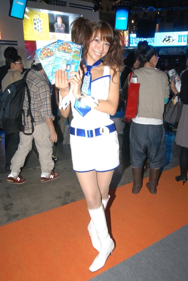 【TGS2008】コンパニオンレポート: ハドソン