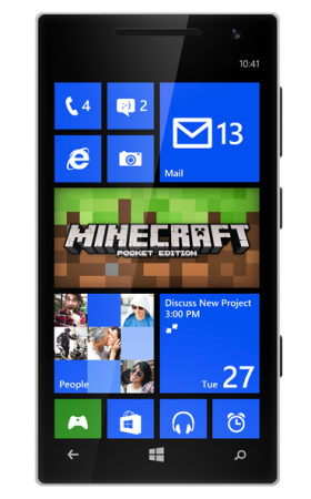 マイクロソフトに買収されたMojang、Windows phone版『マインクラフト PE』の配信を開始