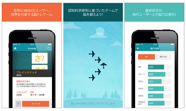 ユーザー数6000万人の脳トレ『Lumosity』日本上陸！任天堂とは異なるアプローチでブーム再来なるか？