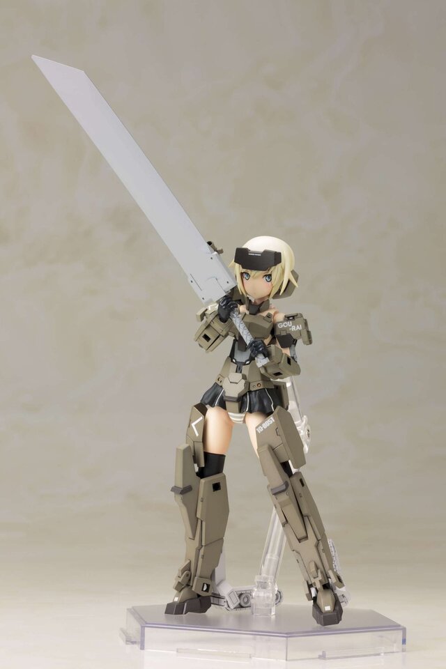 美少女化されたロボプラモ「フレームアームズ・ガール」シリーズが始動、第1弾は「轟雷」