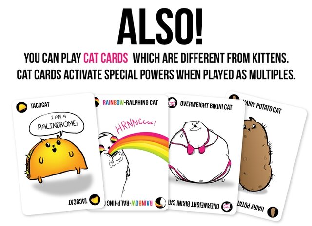 この猫、爆発します…カードゲーム『Exploding Kittens』が1日で目標資金の100倍を集め、既に300万ドル突破