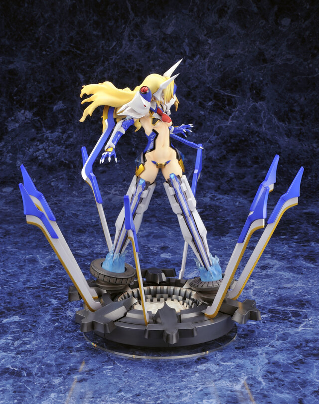 アルターより「BLAZBLUE」の「μ-No.12-」フィギュアが登場、台座がLEDで光る仕掛けも