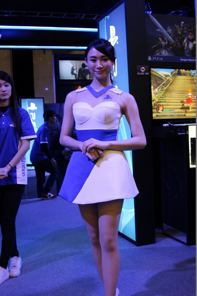 【台北ゲームショウ2015】まずは美人揃いのコンパニオンさんを紹介します！『ゴッドイーター』『FF零式』など