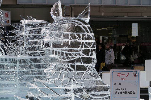 これは美しい！「ICE WORLD 2015」繁華街すすきのの街を彩る氷像たちを一挙紹介