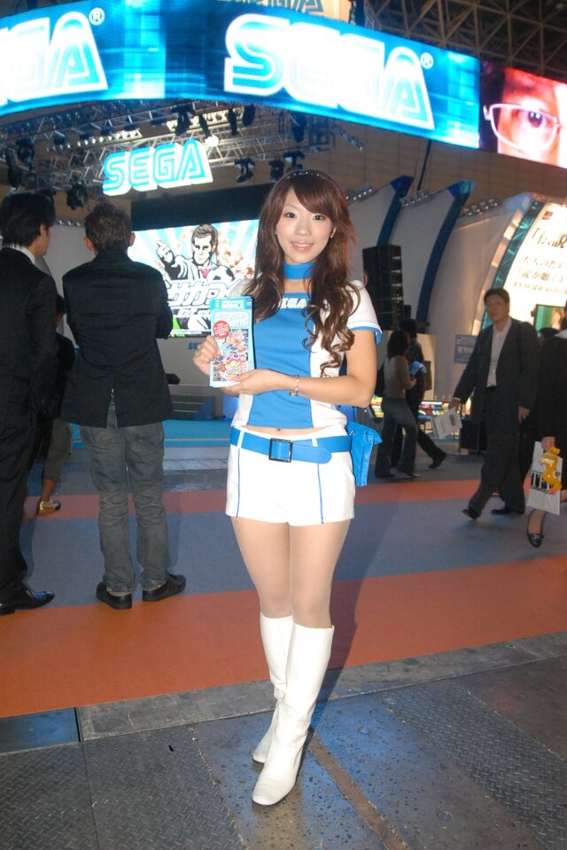 【TGS2008】コンパニオンレポート: セガブース