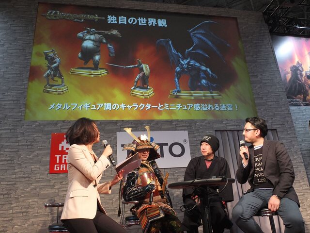 【JAEPO2015】『Wizrogue - Labyrinth of Wizardry』ステージレポート…アプリとアーケードが連動