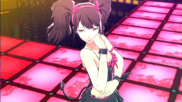 『P4D』りせちーが『P4』主題歌で踊るダンスムービー公開、小悪魔衣装から制服姿まで