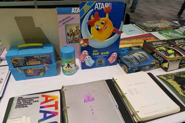 【GDC 2015】超貴重な『ポン』や『コンピュータースペース』も展示されたアタリ展