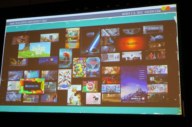 【GDC 2015】ゲーム業界からピクサーへの転身、そこで学んだ「物語を支えるデザイン哲学」とは?