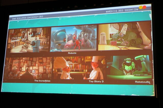 【GDC 2015】ゲーム業界からピクサーへの転身、そこで学んだ「物語を支えるデザイン哲学」とは?