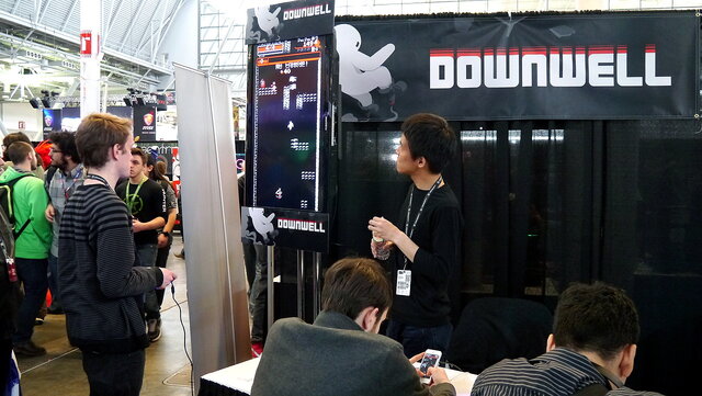 【PAX East 2015】若き日本人開発者の野心作『Downwell』をプレイ！―IGF 2015の学生部門のファイナリストにも選出