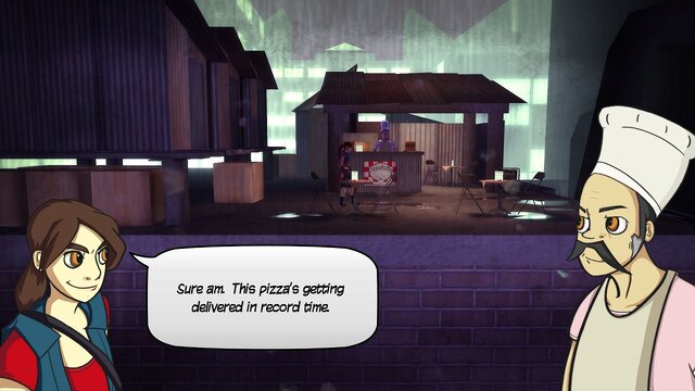 【PAX East 2015】ピザを届ける女忍者『Ninja Pizza Girl』は走りが気持ちいい2Dアクション