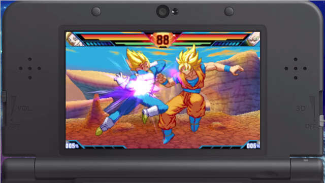 3DS『ドラゴンボールZ 超究極武闘伝』総勢100人以上のドットキャラが、1対1からチーム戦まで激しく激突