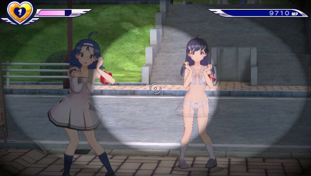 『ぎゃる☆がん W』「透視ズーム」はタイツの下のパンツまで透ける！そんな下着のデザイン公募開始