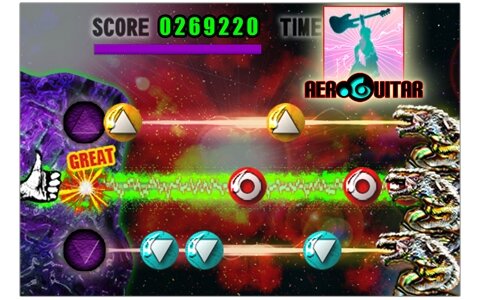 リズムアクション『Aero Guitar』など3作、iPhone向けに全世界同時に発売開始