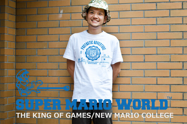 エディットモードより、GB/FC/SFC『マリオ』シリーズを題材にした新Tシャツ登場…関連イベントも