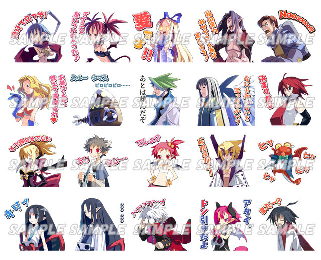 『ディスガイア』LINEスタンプが配信開始、エトナやプリニーなど人気キャラが大集合