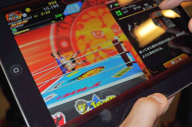 【レポート】新日の新作ゲーム『プロレスやろうぜ！』を棚橋選手が逸材チェック