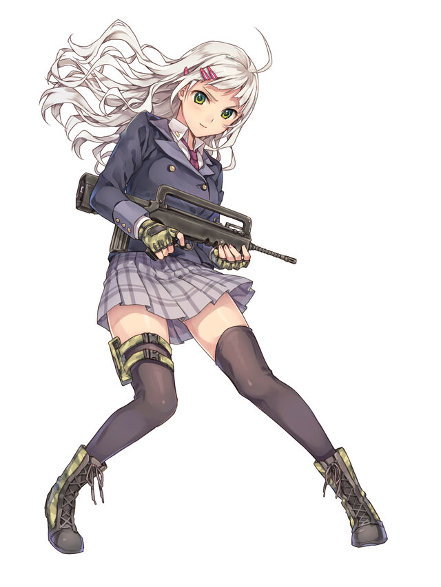 DMMの美少女×ミリタリーSLG『シューティングガール』システムが判明…銃種や登場銃器も