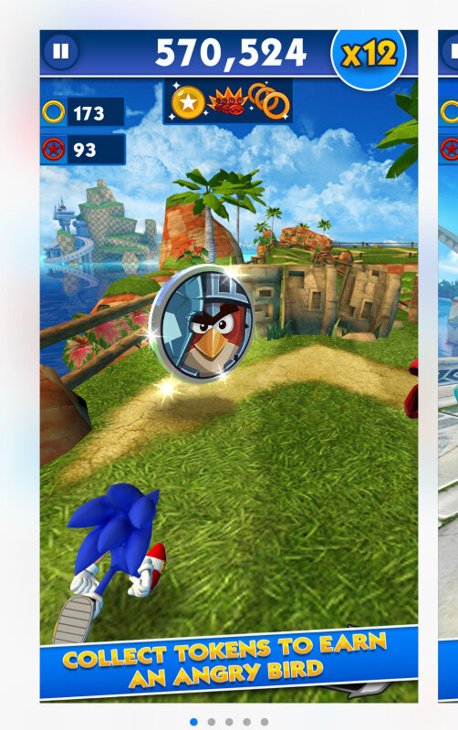 ソニックとAngry Birdsがコラボ！アプリ『Sonic Dash』にヤツらが登場