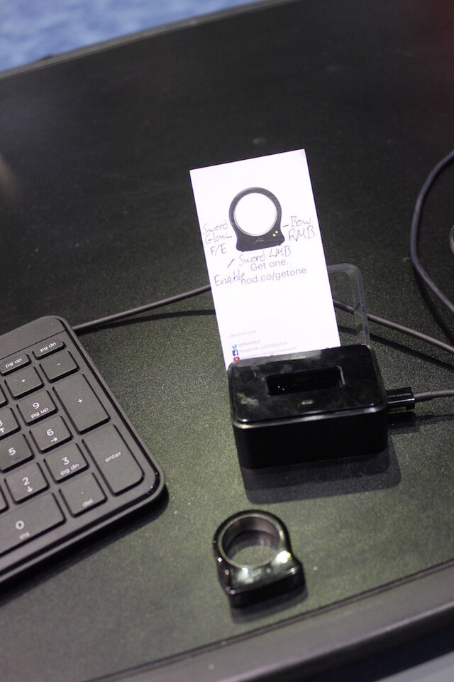 【E3 2015】指輪型コントローラー「Nod Ring」にチャレンジー特殊周辺機器レポート