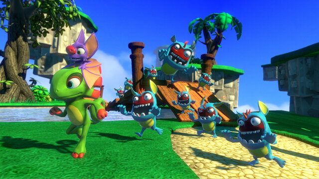 バンカズ精神的後継『Yooka-Laylee』のKickstarterが終了―元レアのスタッフが集結