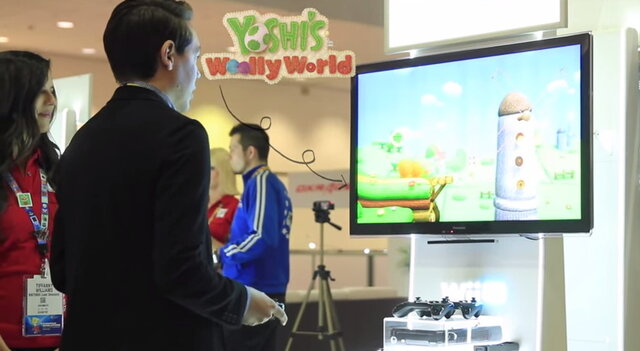 ヨッシーウールワールドがプレイされている