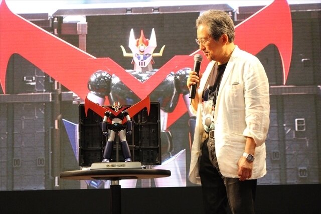 「グレートマジンガー」がDX超合金魂　永井豪と篠崎愛が登場@東京おもちゃショー2015