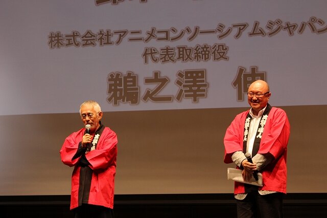 鈴木敏夫氏と鵜之澤伸氏