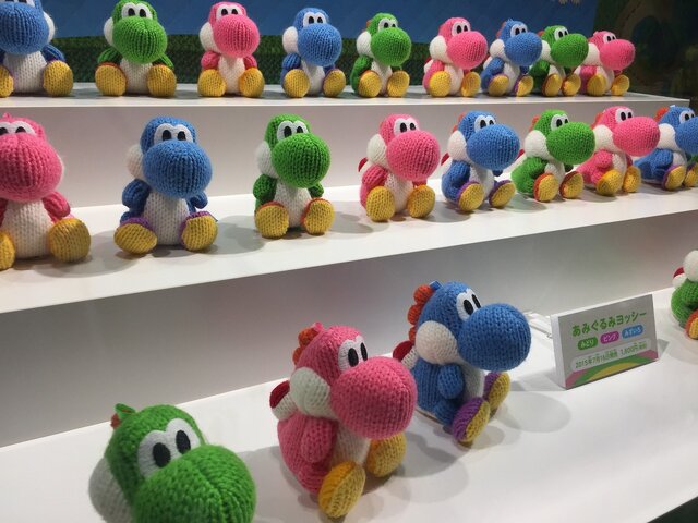 「あみぐるみヨッシー」など最新amiiboや3DSリーダーも展示、WHFの任天堂ブース