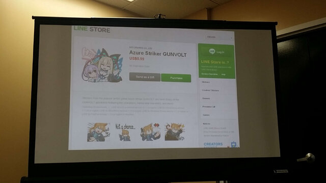 『蒼き雷霆 ガンヴォルト』累計12万DL達成、LINEスタンプも配信開始