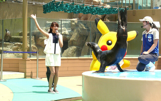 山本美月／「夏休みポケモンカーニバルinサンシャインシティ」オープニングイベント