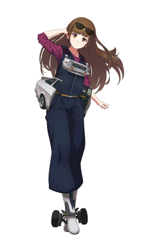 DMM、今度は“スポーツ車や芝刈り機”を擬人化！『レーシング娘。』発表…ワックスがけや、服が透けるシャワー要素も