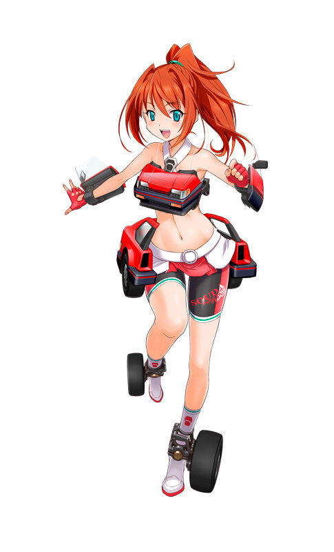 DMM、今度は“スポーツ車や芝刈り機”を擬人化！『レーシング娘。』発表…ワックスがけや、服が透けるシャワー要素も