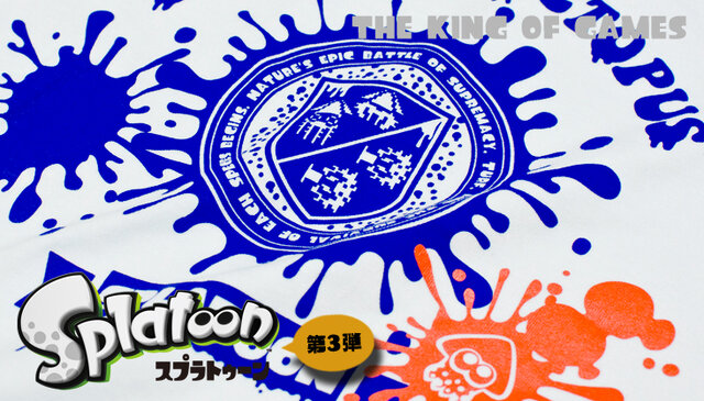 『スプラトゥーン』イカVSタコを表現した“イカカレッジTシャツ”が登場、9月1日22時より注文受付開始