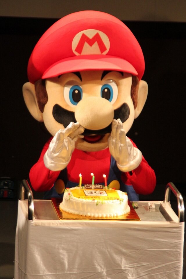 【スーパーマリオ30祭】ハッピーバースディでマリオの誕生日を祝福、宮本茂氏も「じーんときた」