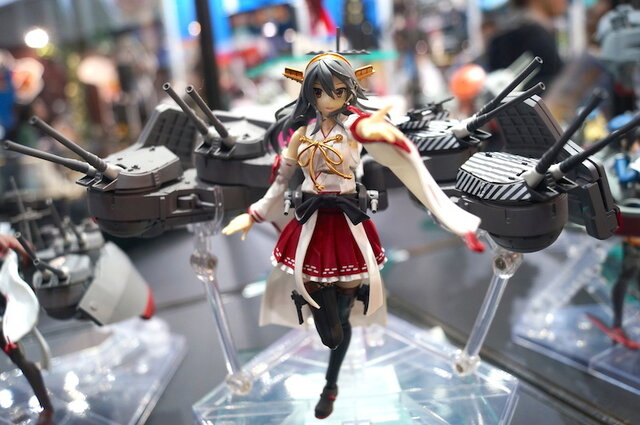 【TGS2015】メーカーの枠を超えて揃えられた「艦これ」フィギュアが集結！「AGP 武蔵」や「キューズQ 榛名」の姿も