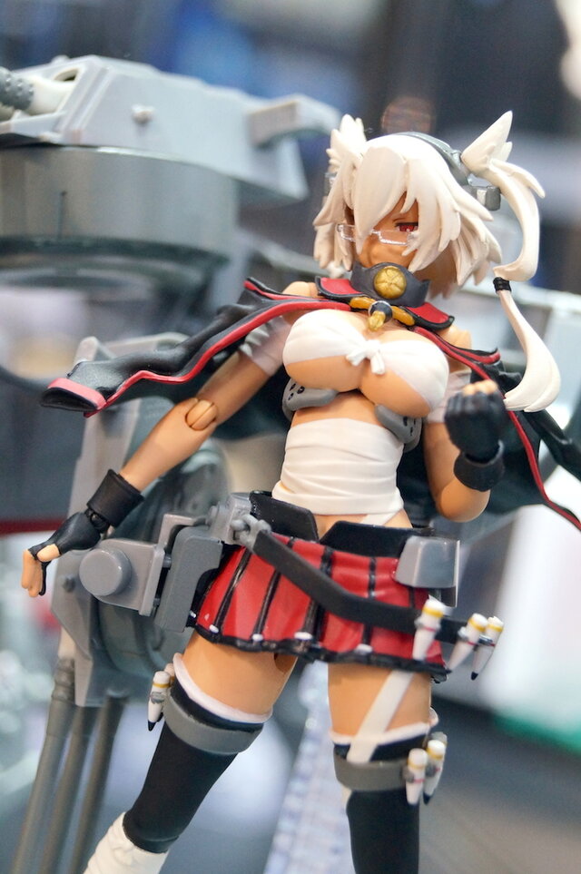 【TGS2015】メーカーの枠を超えて揃えられた「艦これ」フィギュアが集結！「AGP 武蔵」や「キューズQ 榛名」の姿も