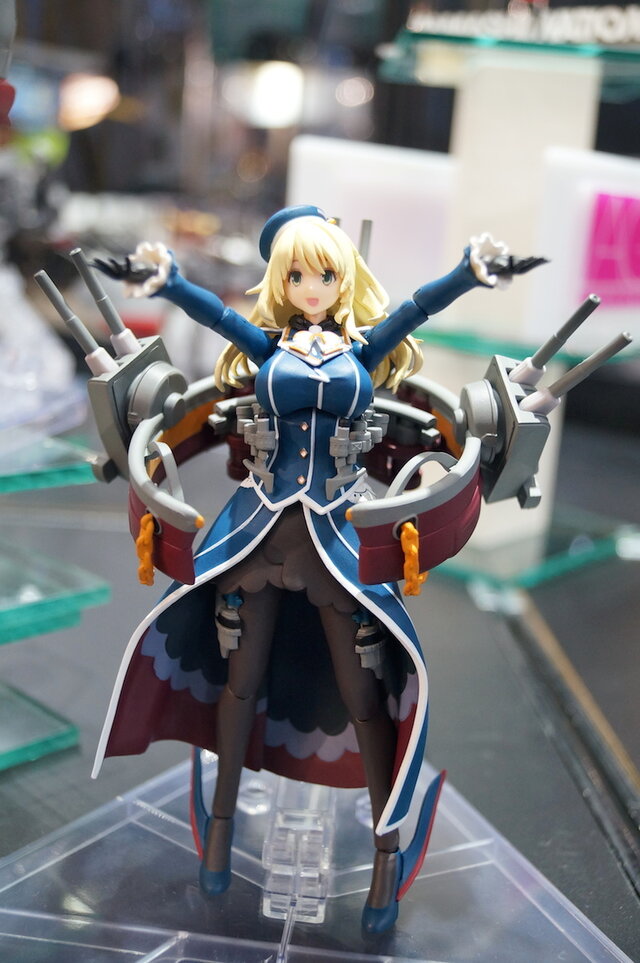 【TGS2015】メーカーの枠を超えて揃えられた「艦これ」フィギュアが集結！「AGP 武蔵」や「キューズQ 榛名」の姿も