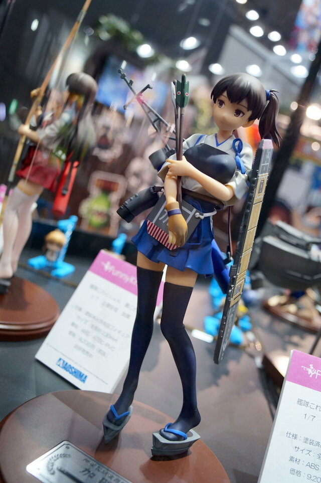 【TGS2015】メーカーの枠を超えて揃えられた「艦これ」フィギュアが集結！「AGP 武蔵」や「キューズQ 榛名」の姿も